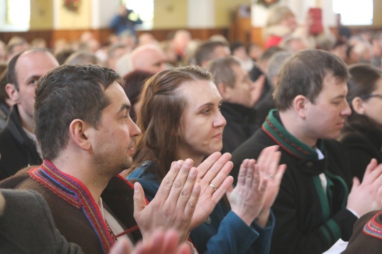 Polsko-słowackie kolędowanie Związku Podhalan w Ujsołach - 2020