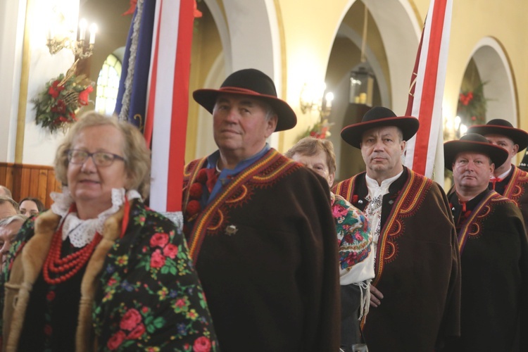 Polsko-słowackie kolędowanie Związku Podhalan w Ujsołach - 2020