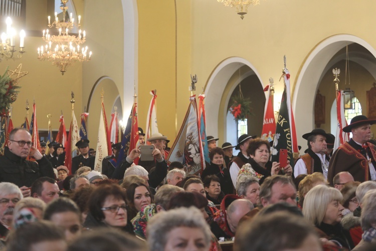 Polsko-słowackie kolędowanie Związku Podhalan w Ujsołach - 2020