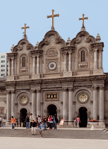 Katolicka katedra w Xian.