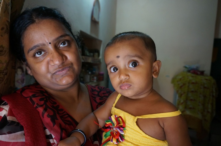 Hanna Grzybowska w Jeevodaya 