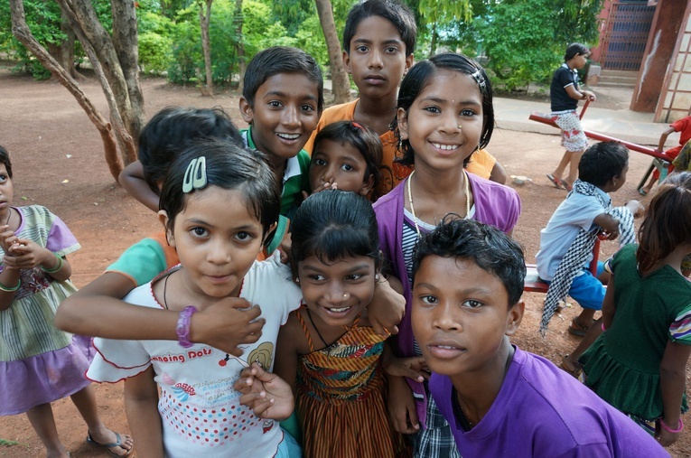 Hanna Grzybowska w Jeevodaya 