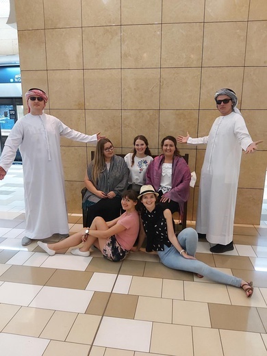 Elbląscy studenci w Dubaju