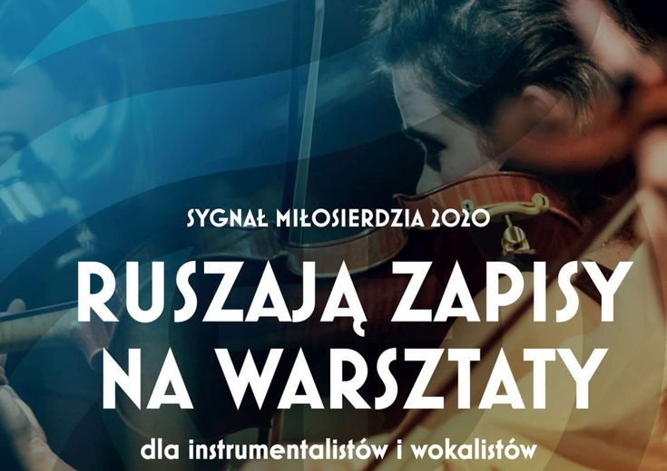 Plakat reklamujący warsztaty.