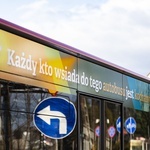 Ewangelia na autobusie MZK w Bielsku-Białej