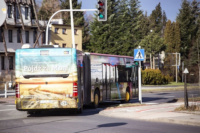 Ewangelia na autobusie MZK w Bielsku-Białej