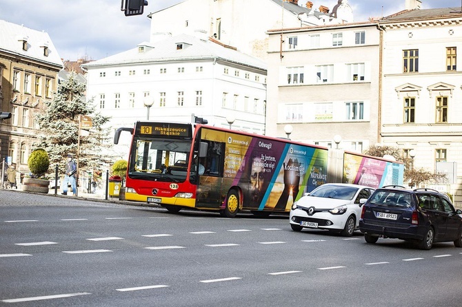 Ewangelia na autobusie MZK w Bielsku-Białej