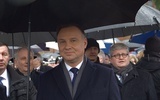 Prezydent Andrzej Duda w puckim porcie