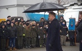 Prezydent Andrzej Duda w puckim porcie