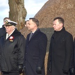 Prezydent Andrzej Duda w puckim porcie