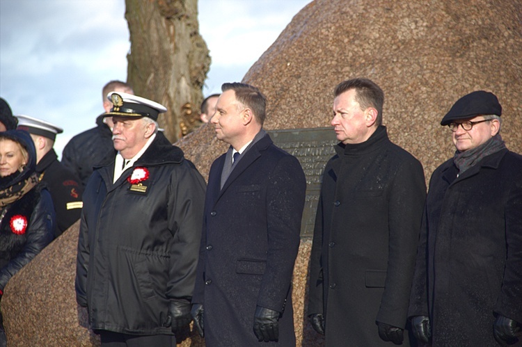 Prezydent Andrzej Duda w puckim porcie