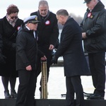 Prezydent Andrzej Duda w puckim porcie