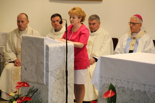 Rybnik - abp Skworc w szpitalu w Światowy Dzień Chorego