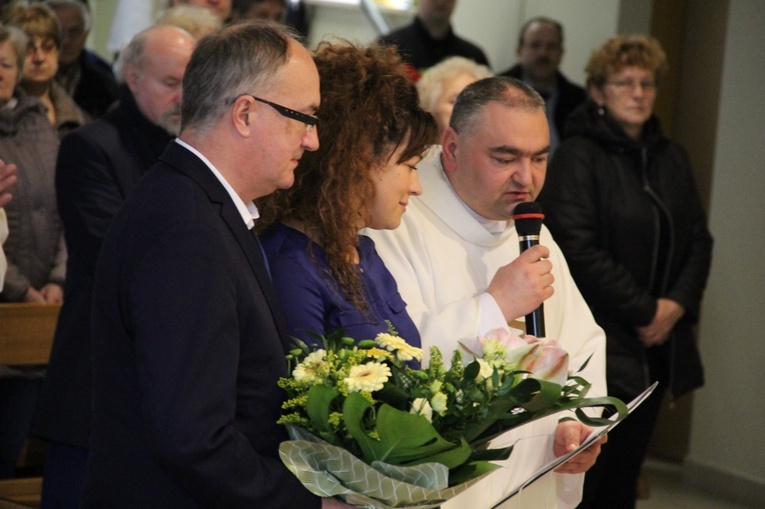 Rybnik - abp Skworc w szpitalu w Światowy Dzień Chorego
