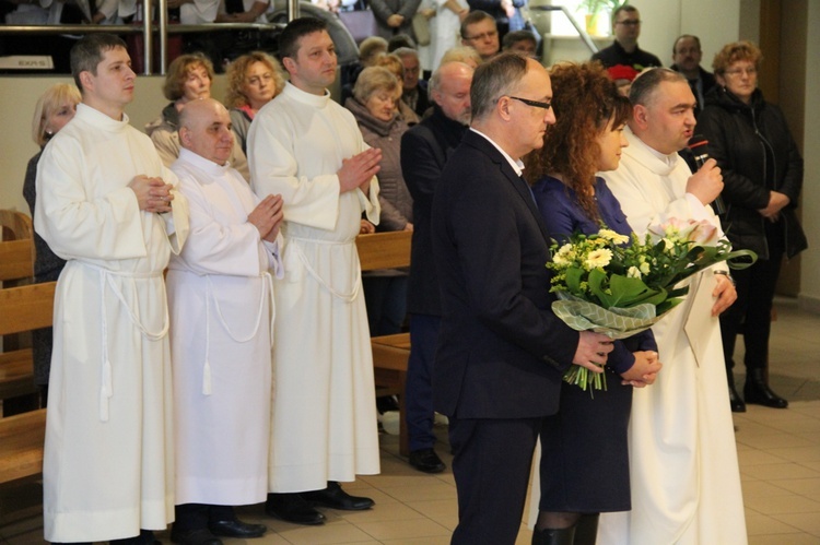 Rybnik - abp Skworc w szpitalu w Światowy Dzień Chorego