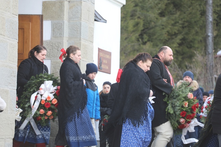 Pogrzeb śp. Urszuli Gruszki z Koniakowa