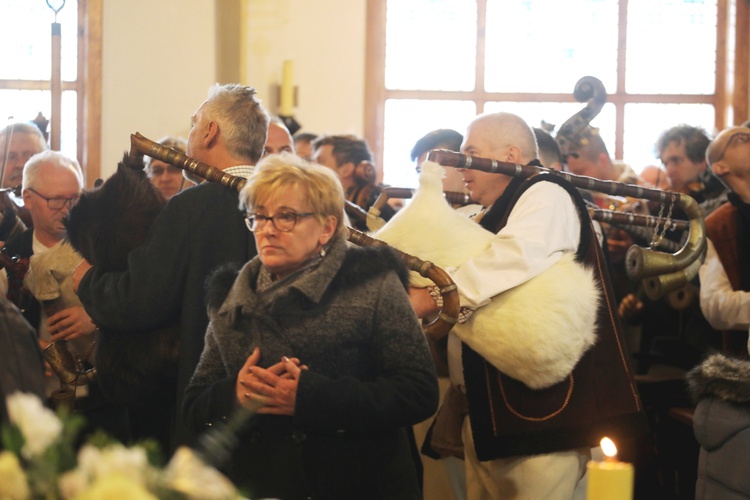 Pogrzeb śp. Urszuli Gruszki z Koniakowa