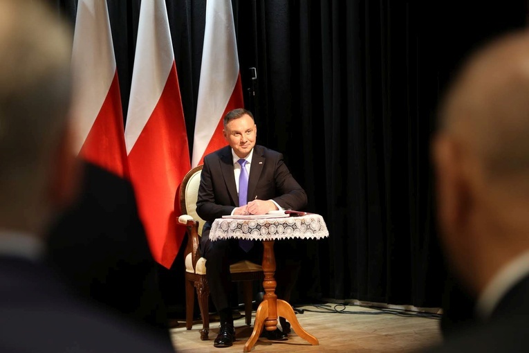 Prezydent Andrzej Duda w Zakliczynie