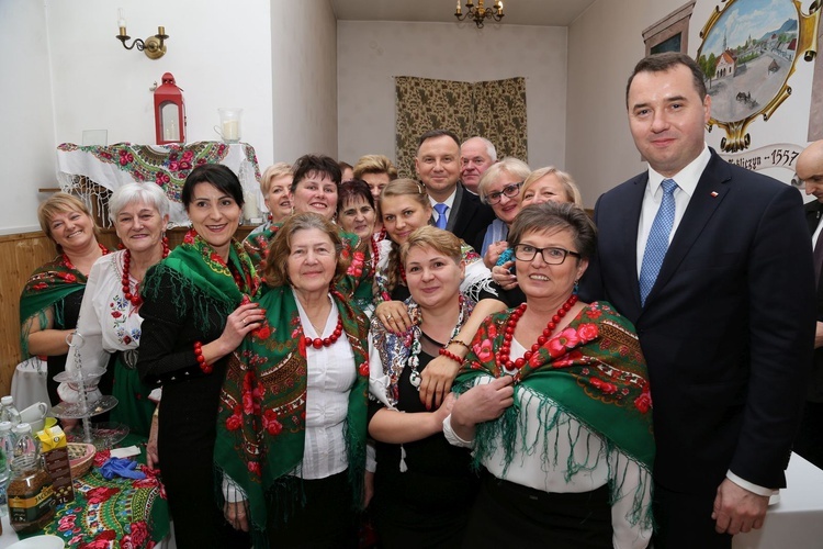 Prezydent Andrzej Duda w Zakliczynie