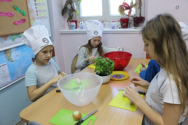 Nowa kuchnia w Klubowym Centrum Aktywności Dzieci i Młodzieży Caritas