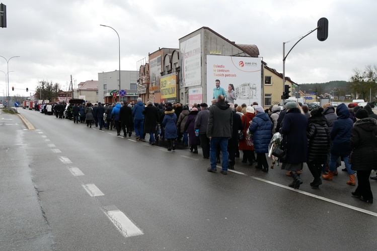 Pogrzeb śp. ks. kan. Franciszka Lisińskiego