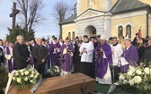 Ostatnie pożegnanie śp. ks. Marka Kuliga w Simoradzu