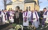 Ostatnie pożegnanie śp. ks. Marka Kuliga w Simoradzu