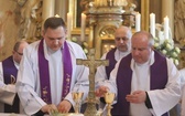 Ostatnie pożegnanie śp. ks. Marka Kuliga w Simoradzu