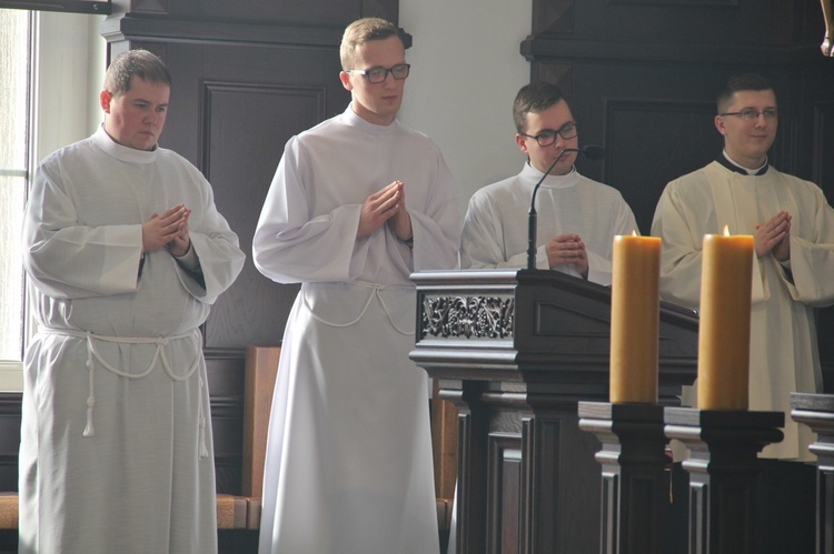 Obłóczyny w śląskim seminarium