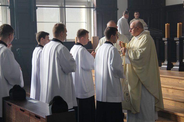Obłóczyny w śląskim seminarium