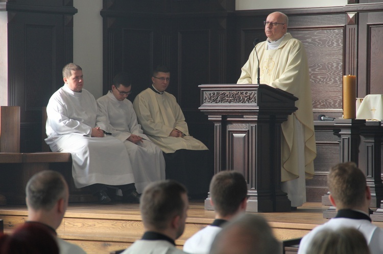 Obłóczyny w śląskim seminarium