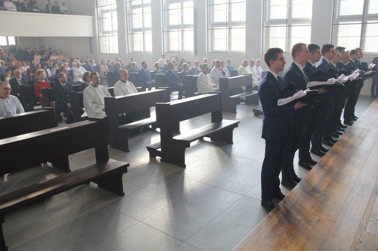 Obłóczyny w śląskim seminarium