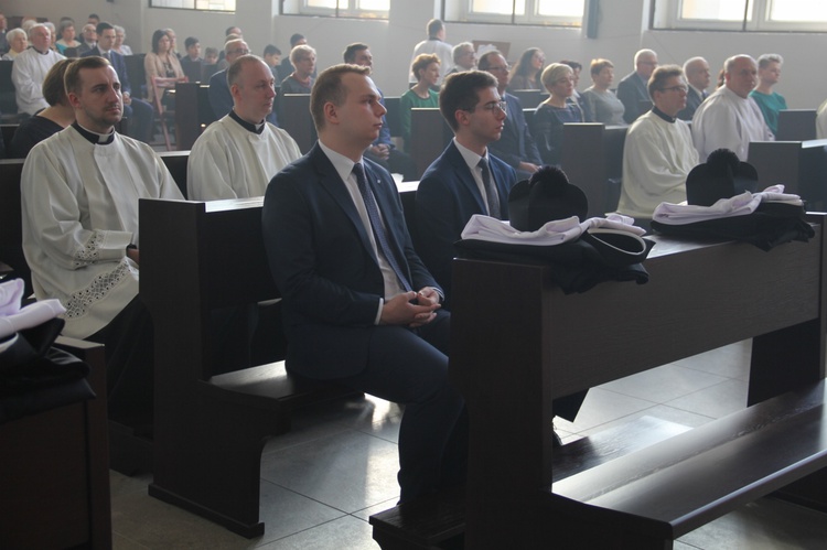 Obłóczyny w śląskim seminarium