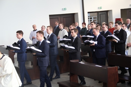 Obłóczyny w śląskim seminarium