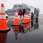 Japonia: 70 kolejnych osób zakażonych koronawirusem na wycieczkowcu Diamond Princess