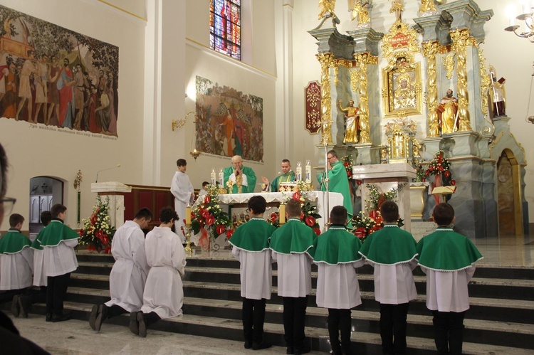 Okulice. Wprowadzenie relikwii bł. Edmunda Bojanowskiego