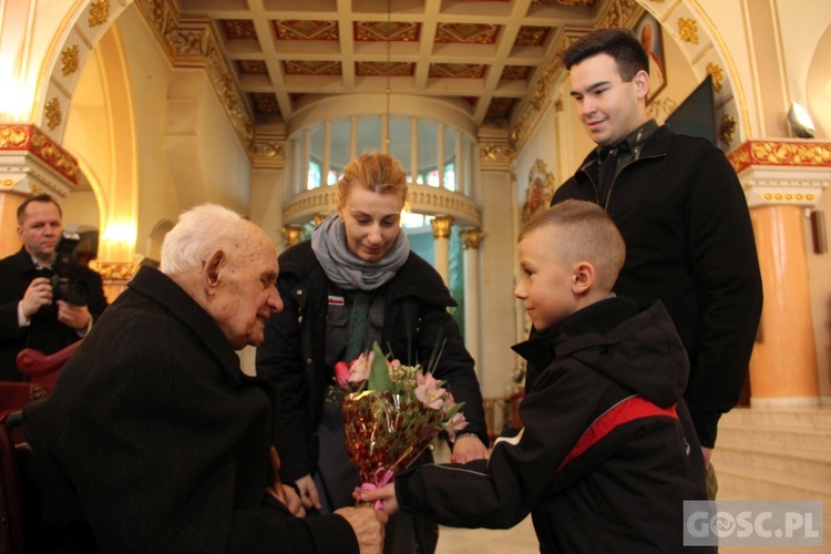 Porucznik Józef Chorążyczewski ma 100 lat