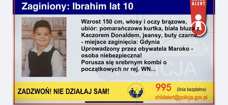 Zaskakujący zwrot ws. 10-letniego Ibrahima