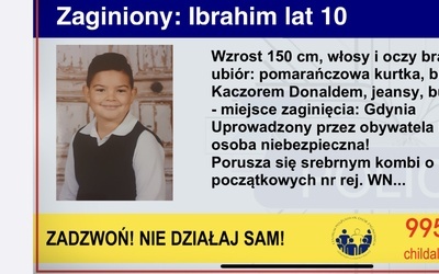 Obława za Marokańczykiem, który uprowadził 10-letniego syna