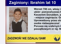Obława za Marokańczykiem, który uprowadził 10-letniego syna