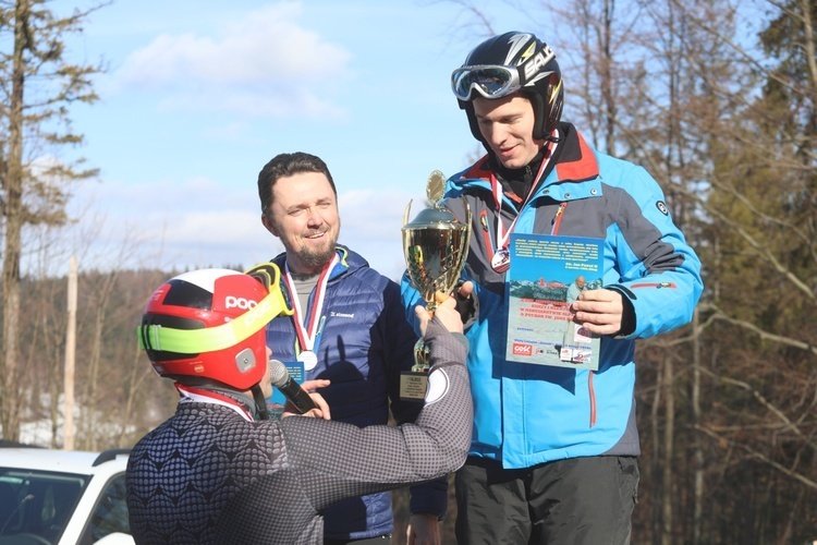 Ks. Marcin Mieszczuk na 23. Mistrzostwach Polski Księży i Kleryków w Narciarstwie Alpejskim