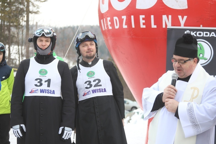 Ks. Marcin Mieszczuk na 23. Mistrzostwach Polski Księży i Kleryków w Narciarstwie Alpejskim