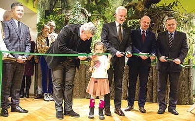 Otwarcia dokonali obecny prezydent Dariusz Bożek i były prezydent Norbert Mastalerz.