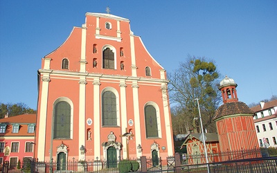 ▲	To jedna z niewielu barokowych świątyń w Gdańsku, zachowanych w oryginalnym stanie.