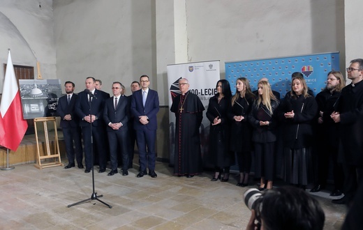 Podpisanie umowy w sprawie Panteonu Górnośląskiego.