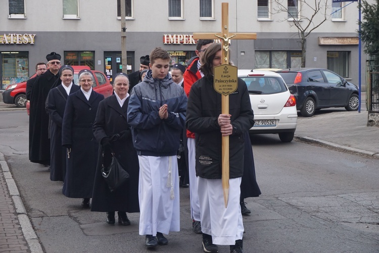 Pogrzeb śp. Łucji Pnioczyńskiej