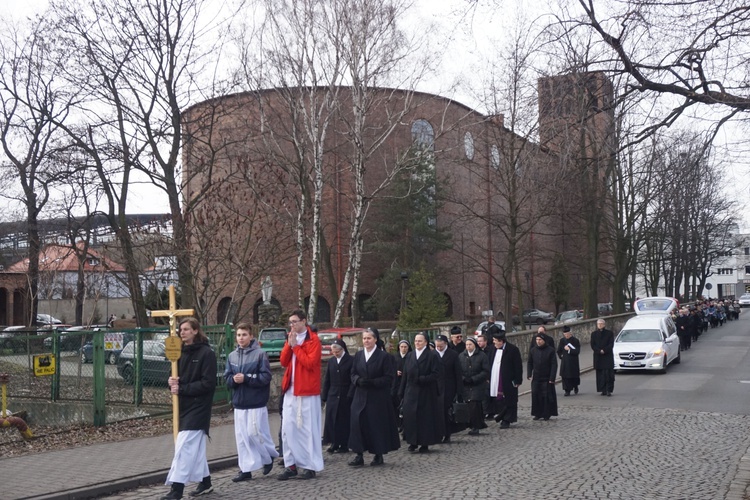 Pogrzeb śp. Łucji Pnioczyńskiej