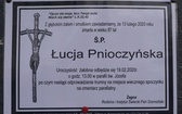 Pogrzeb śp. Łucji Pnioczyńskiej