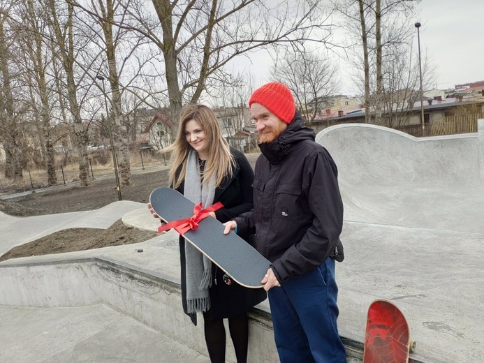 Otwarcie skateparku.