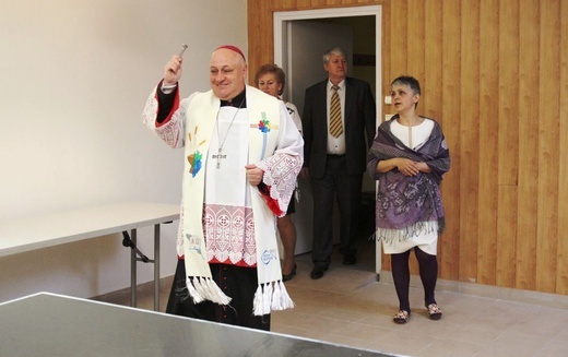 Bp Piotr Greger w Bielskim Towarzystwie Trzeźwości